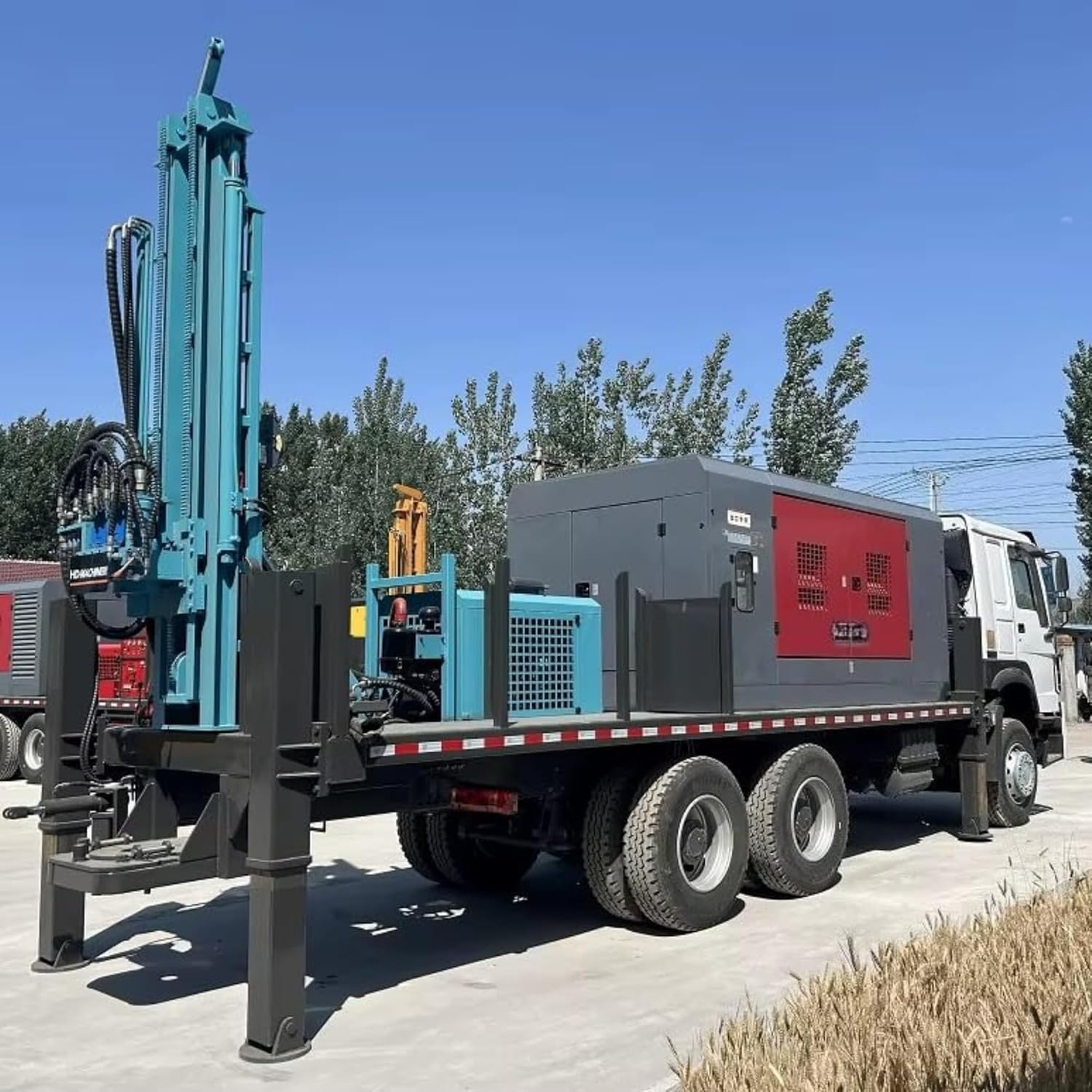 buy truck mounted water well drilling rig,hydraulic core drill rig,deep borehole drilling machine,truck mounted drill rig,water well drilling rig price,groundwater drilling equipment for sale - detailed features and technical specifications