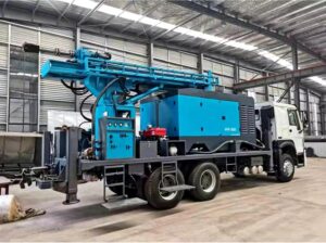 Image 1 of truck-mounted water drilling rig