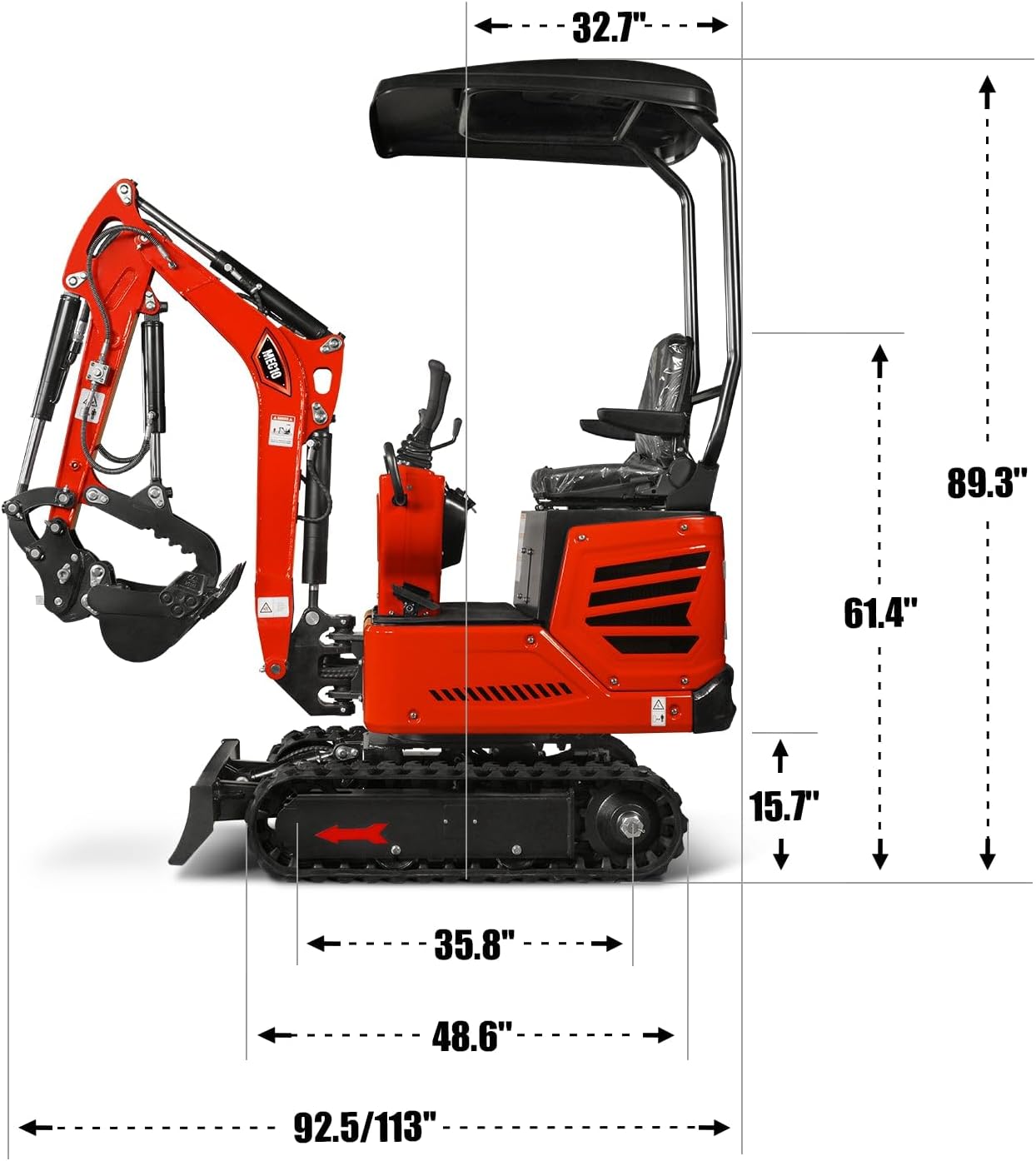 MechMaxx MEC10 mini excavator review,MechMaxx MEC10 vs alternatives,MechMaxx MEC10 digging depth,MechMaxx MEC10 Honda engine,compact excavator for tight spaces,best mini excavator with hydraulic thumb unboxing and complete package contents