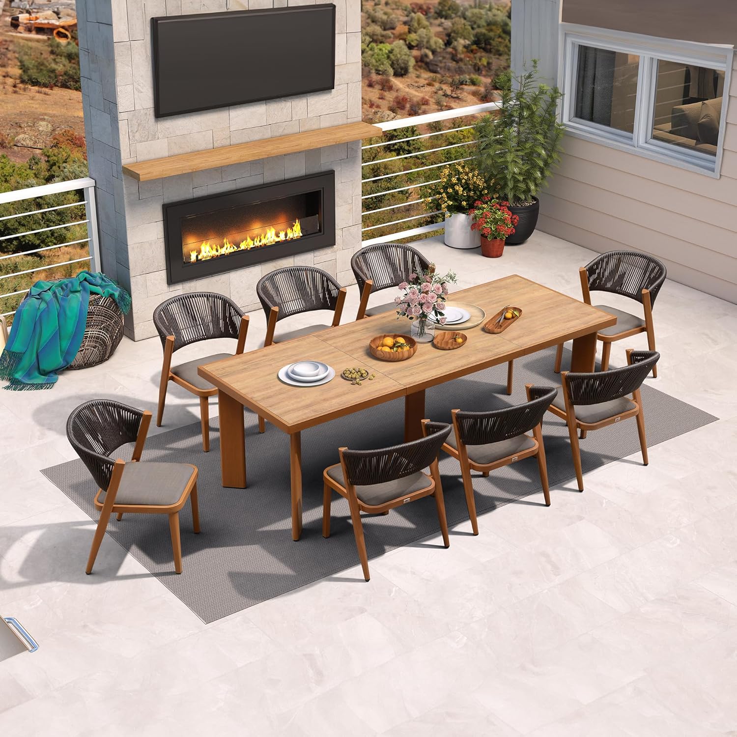 PURPLE LEAF patio dining set review,PURPLE LEAF patio dining set review and rating,is PURPLE LEAF patio dining set worth buying,PURPLE LEAF patio dining set review pros cons,PURPLE LEAF patio dining set review honest opinion,PURPLE LEAF 8-piece set review verdict - detailed features and technical specifications