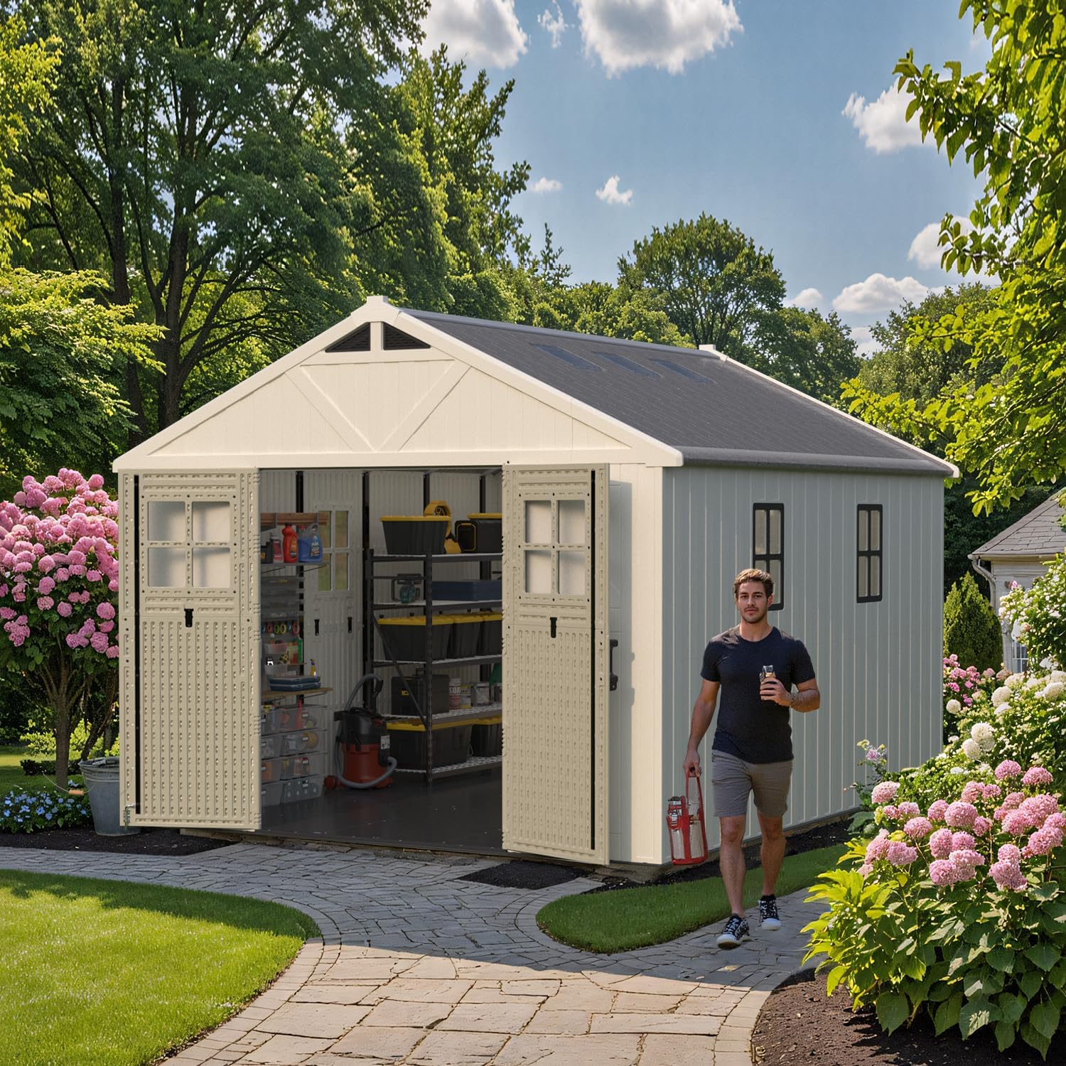 Patiowell 10x12 outdoor storage shed review,Patiowell storage shed review and rating,is Patiowell shed worth buying,Patiowell shed review pros cons,Patiowell storage shed honest opinion,Patiowell 10x12 shed review verdict unboxing and complete package contents