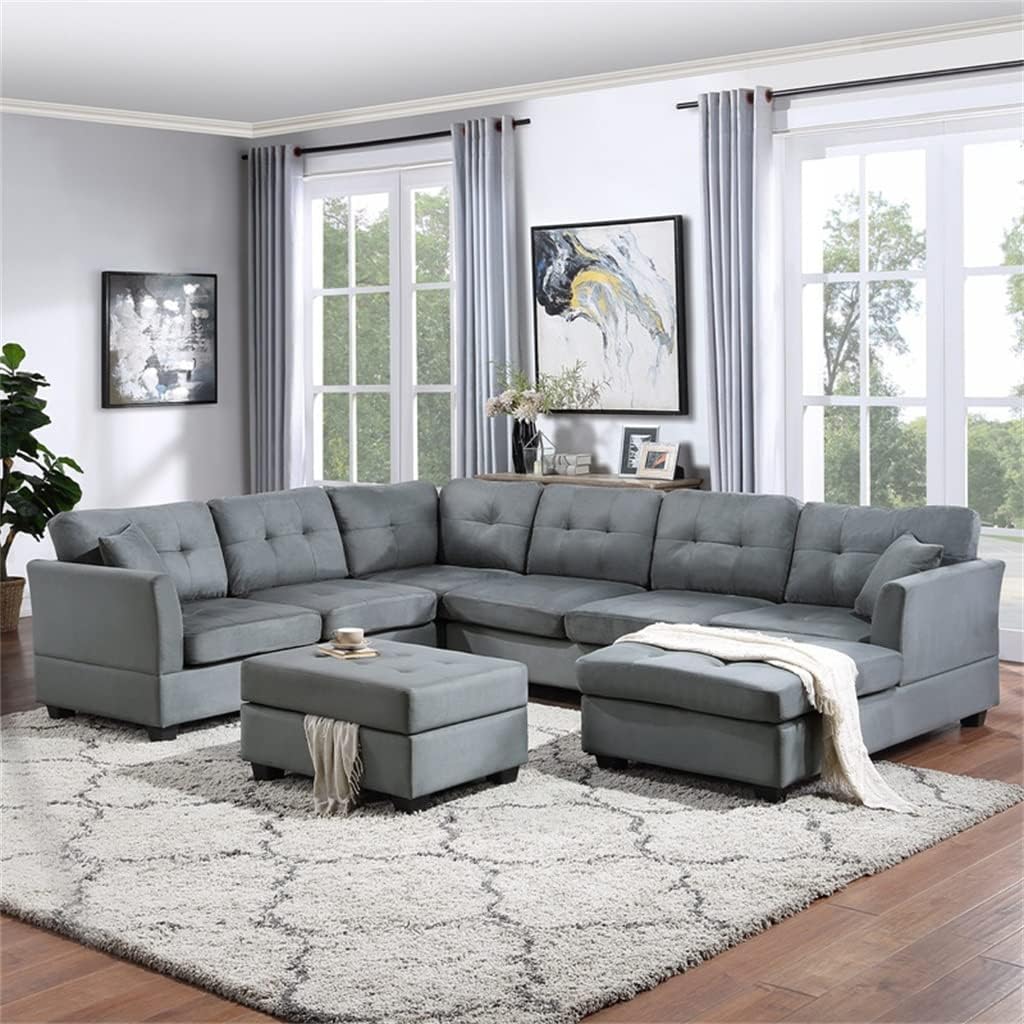 U-Style sectional sofa review,U-Style sectional sofa review and rating,is U-Style sectional sofa worth buying,U-Style sectional sofa review pros cons,U-Style sectional sofa review honest opinion,U-Style sectional sofa review verdict unboxing and complete package contents