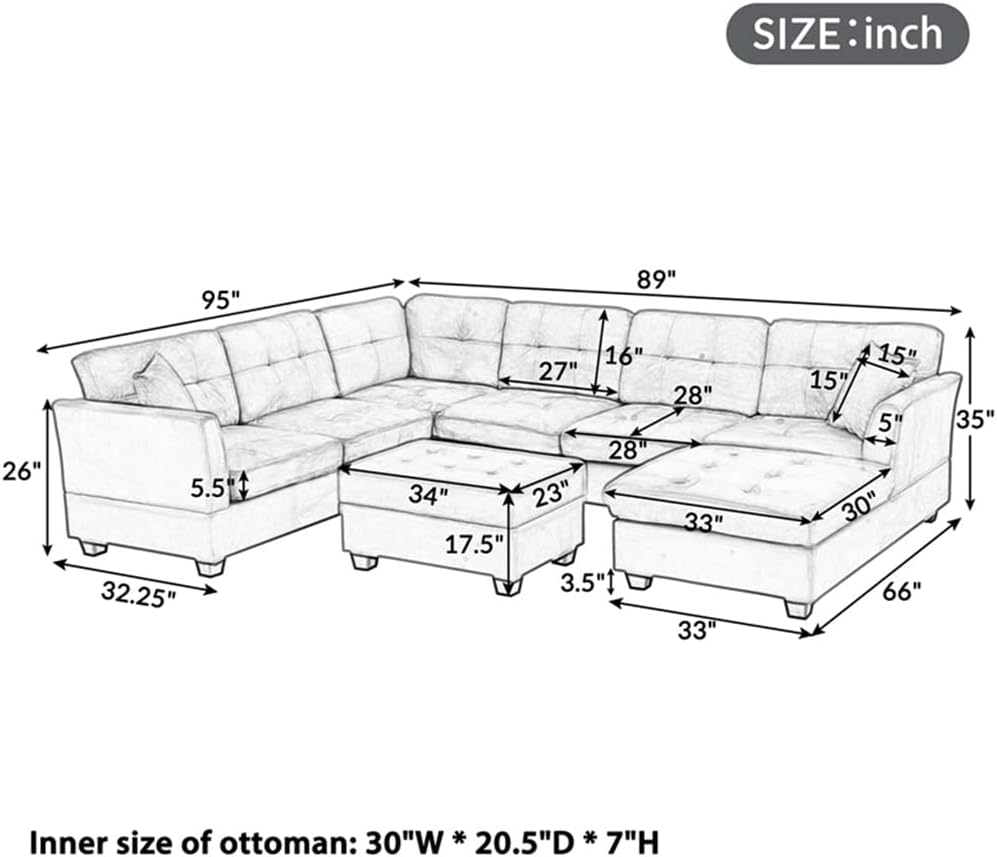 Step-by-step guide for U-Style sectional sofa review,U-Style sectional sofa review and rating,is U-Style sectional sofa worth buying,U-Style sectional sofa review pros cons,U-Style sectional sofa honest review,DUYHBAWRS U-Style sofa review verdict - complete tutorial