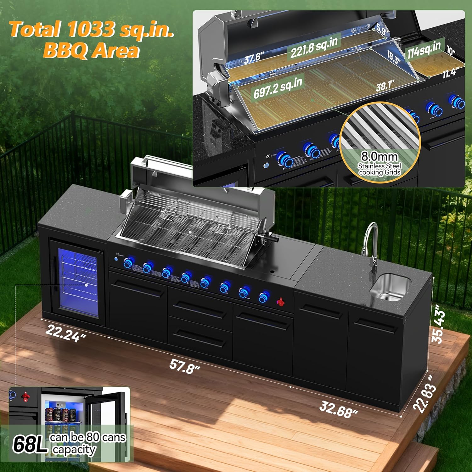 VESTIVIUM outdoor kitchen review,best all-in-one outdoor kitchen,VESTIVIUM modular grill station pros cons,should I buy Vestivium outdoor kitchen,VESTIVIUM vs alternative outdoor kitchen,VESTIVIUM outdoor kitchen worth buying unboxing and complete package contents