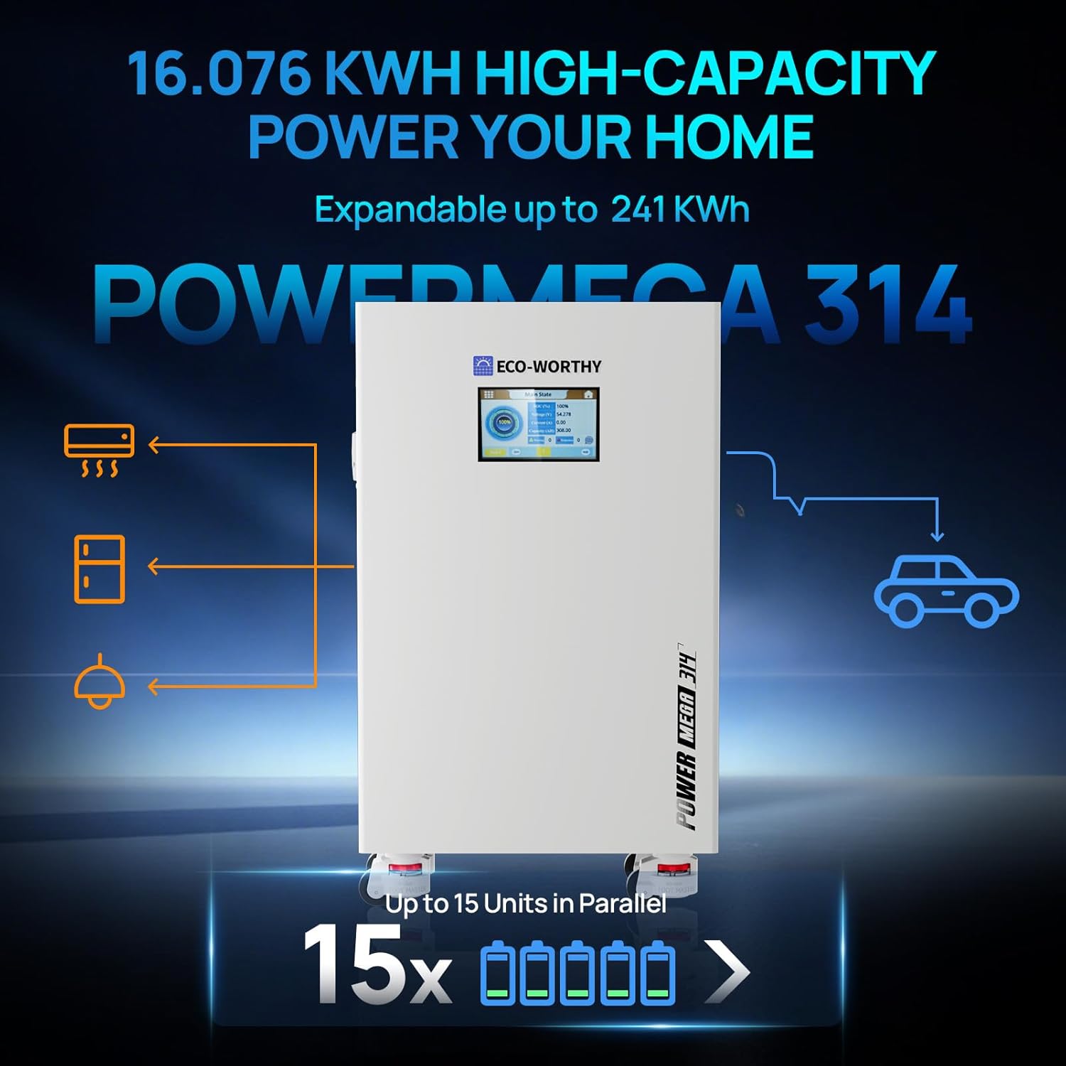 Step-by-step guide for buy ECO-WORTHY Powermega 48V 314Ah battery,ECO-WORTHY Powermega battery review,48V 314Ah LiFePO4 battery pros cons,best 48V solar battery for home backup,should I buy ECO-WORTHY Powermega battery,ECO-WORTHY Powermega vs alternatives - complete tutorial