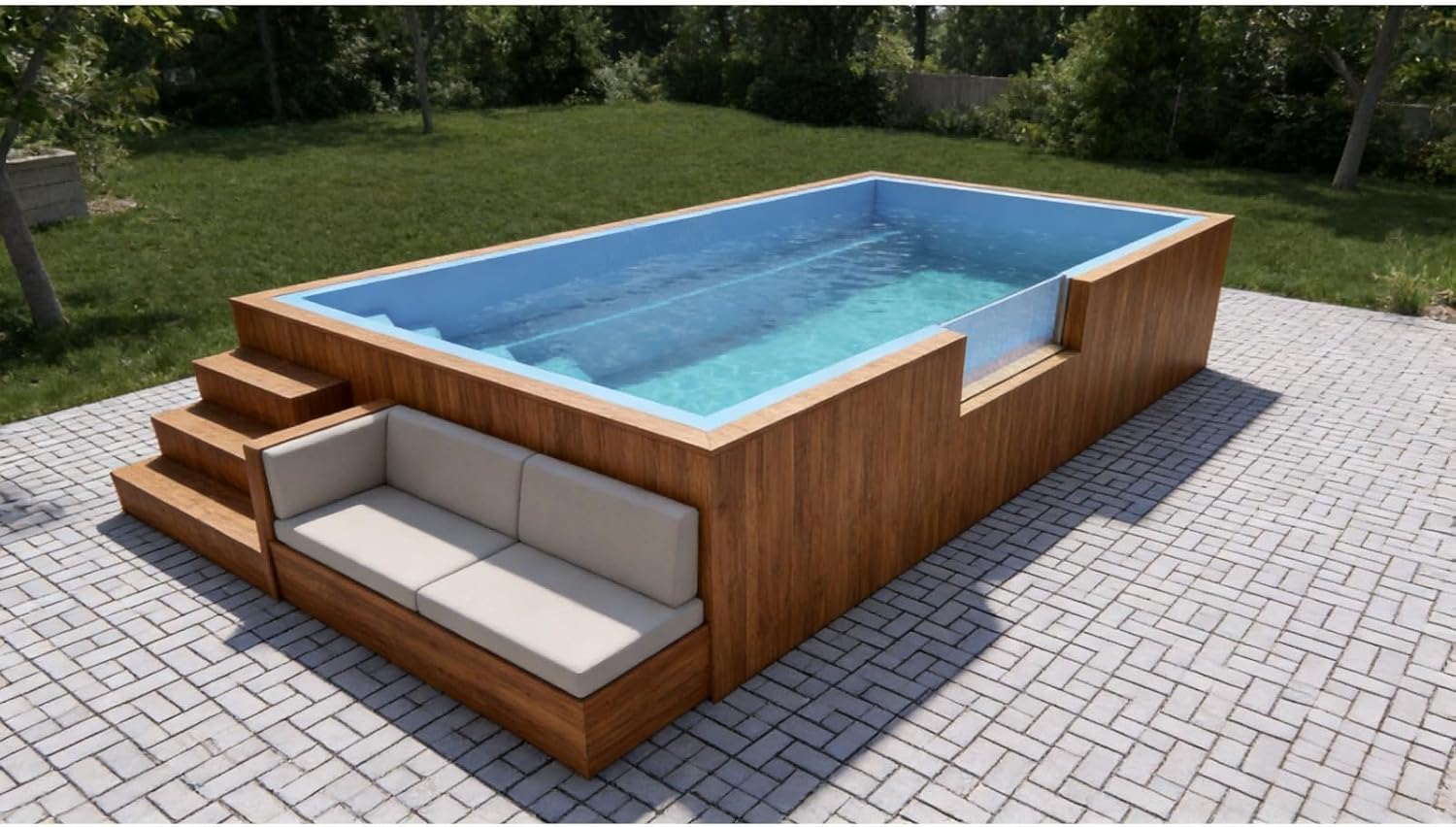 buy container swimming pool,should I buy a container pool,container pool vs traditional pool,container pool pros cons,container pool worth buying,best portable swimming pool - detailed features and technical specifications