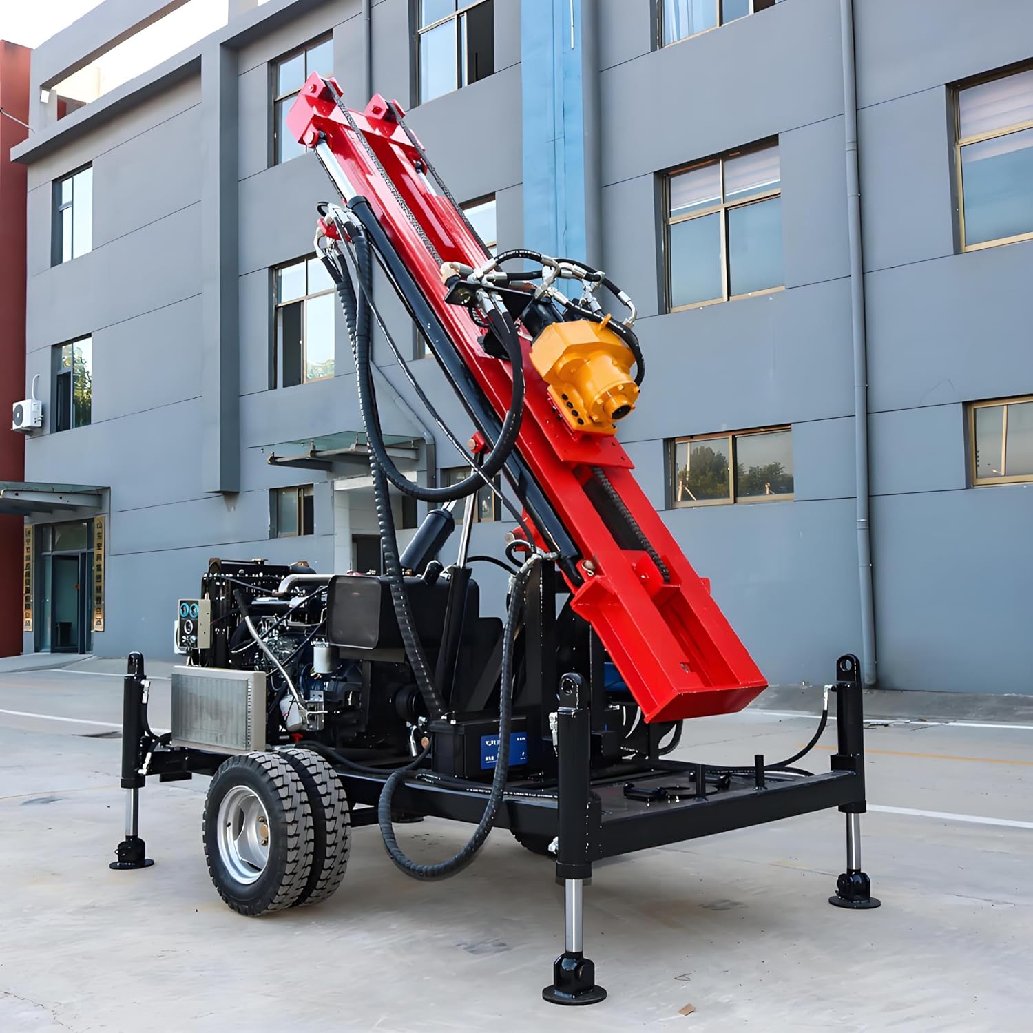 buy hydraulic water well drilling rig,should I buy hydraulic water well drilling rig,hydraulic water well drilling rig vs alternatives,hydraulic water well drilling rig pros cons,best compact borehole drilling machine,hydraulic well drill worth buying unboxing and complete package contents