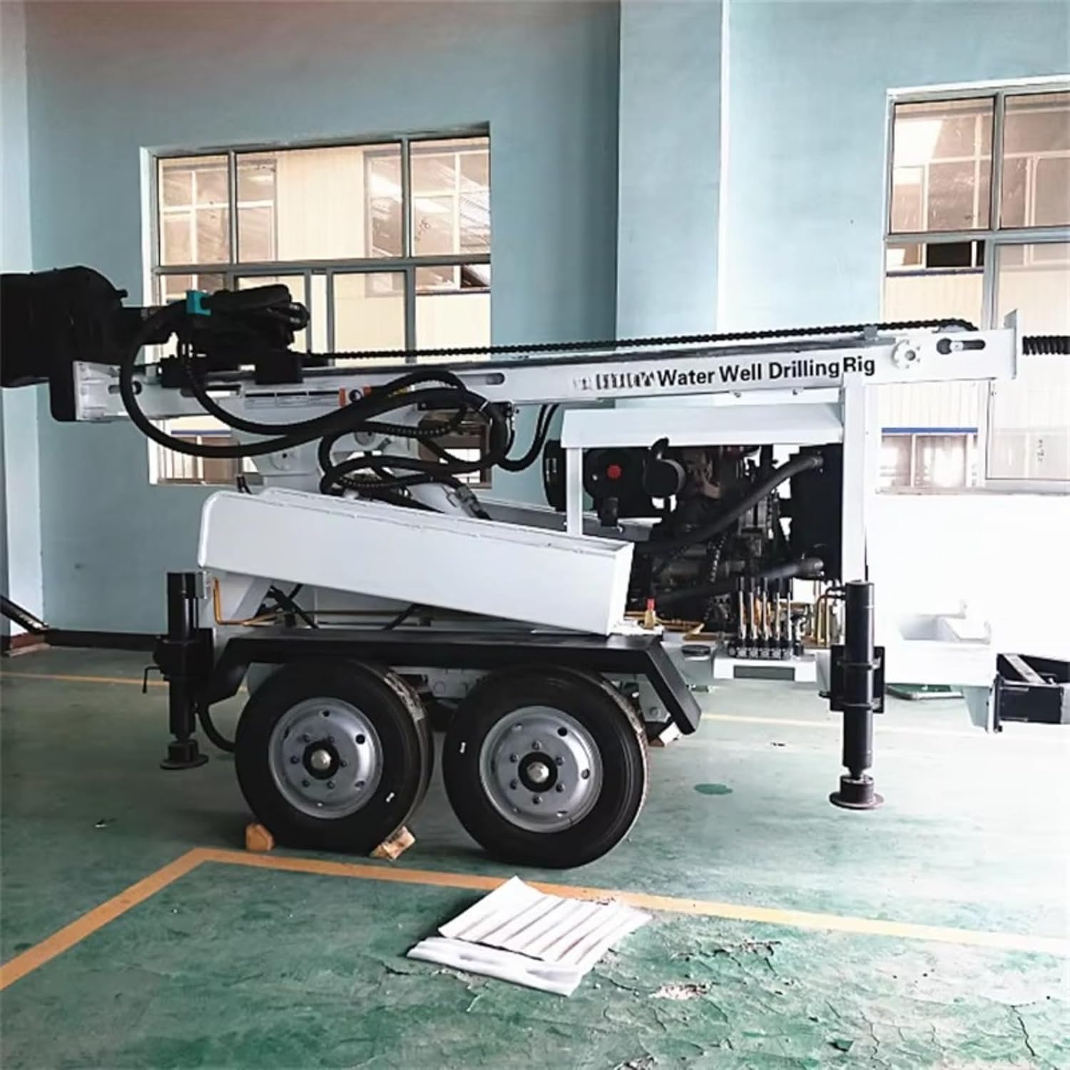 buy portable water well drilling rig,water well drilling machine for farm,portable borehole drilling machine pros cons,should I buy a portable well drilling rig,hydraulic well drilling rig vs alternative,best drilling rig for rural water supply unboxing and complete package contents
