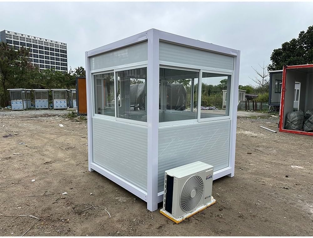 buy security booth with ac heating,portable guardhouse with ac and heat worth buying,security booth pros cons,outdoor guard shack with ac vs portable office,should I buy a guard booth with hvac,best security booth for parking lots performance testing and real-world results