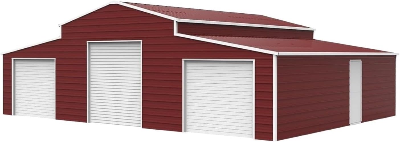 large metal storage shed,heavy duty steel garage,42x30 barn shed review,outdoor metal building pros cons,best large storage shed for RV,prefab garage worth buying - detailed features and technical specifications