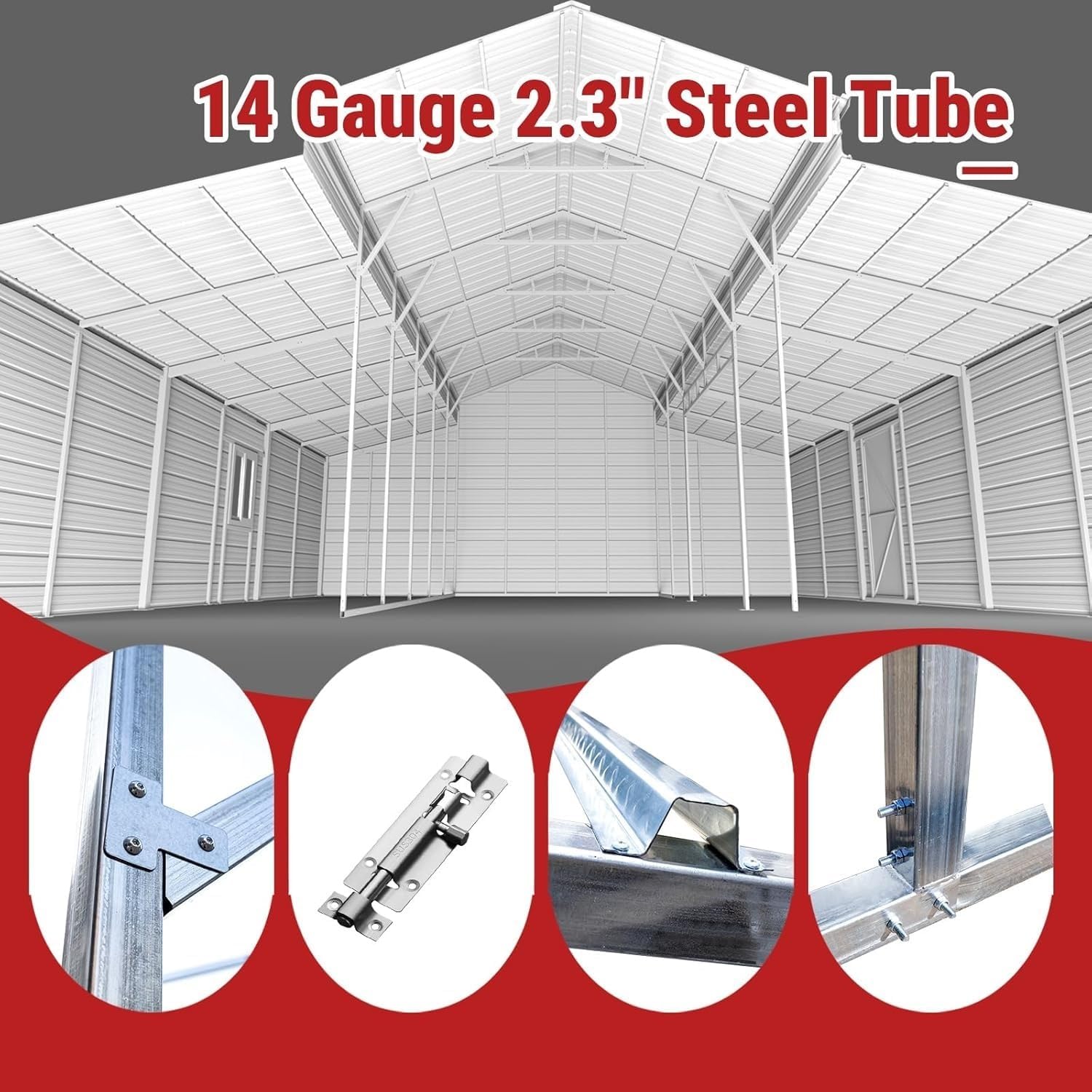 large metal storage shed,heavy duty steel garage,42x30 barn shed review,outdoor metal building pros cons,best large storage shed for RV,prefab garage worth buying performance testing and real-world results