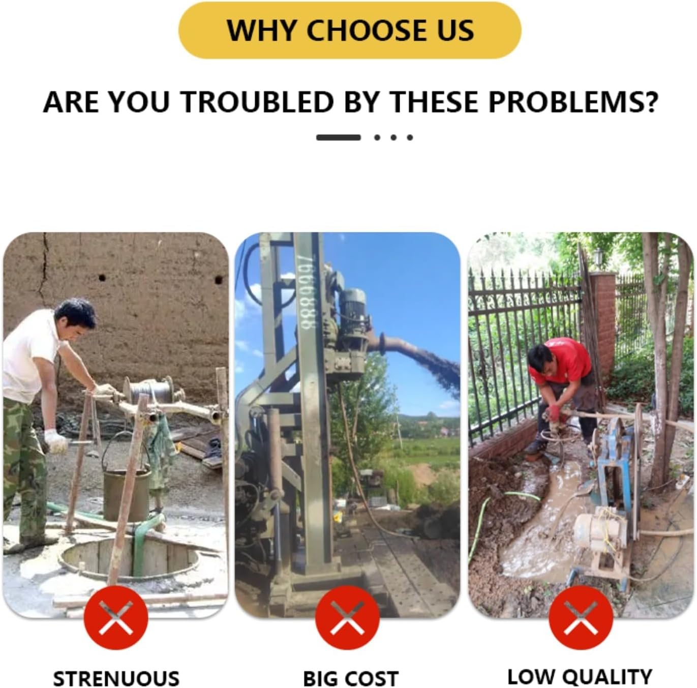 Portable Water Well Drilling Rig Honest Review & Pros Cons 3 Step-by-step guide for portable water well drilling rig,best portable water well drilling rig,water well drilling rig for sale,small water well drilling rig,should I buy a portable water well drilling rig,portable water well drilling rig pros cons - complete tutorial