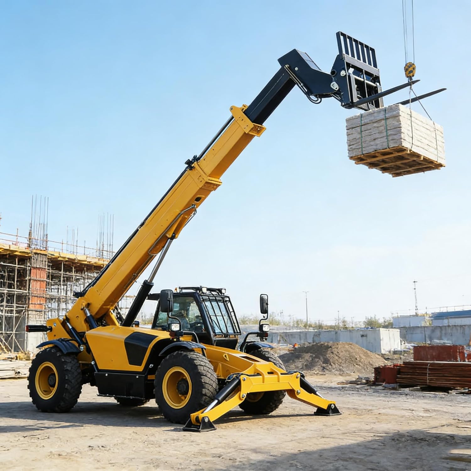 telescopic forklift truck,should I buy a telescopic forklift,telescopic forklift vs telehandler,telescopic forklift pros and cons,telescopic forklift worth buying,best telescopic handler - detailed features and technical specifications