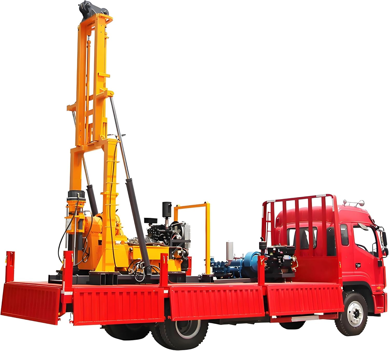 truck mounted water well drilling rig,water well drilling rig for sale,borehole drilling machine,truck mounted drill rig,should I buy a truck mounted drilling rig,truck mounted drilling rig pros cons - detailed features and technical specifications